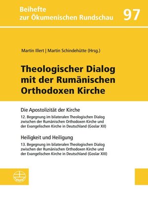cover image of Theologischer Dialog mit der Rumänischen Orthodoxen Kirche